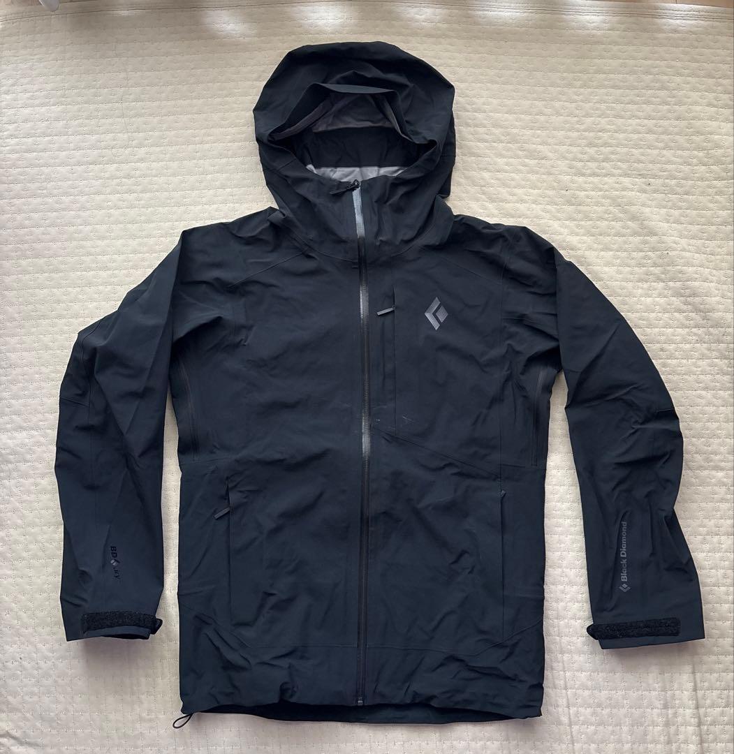 ブラックダイアモンド　メンズ リーコンストレッチスキーシェル　Mサイズ