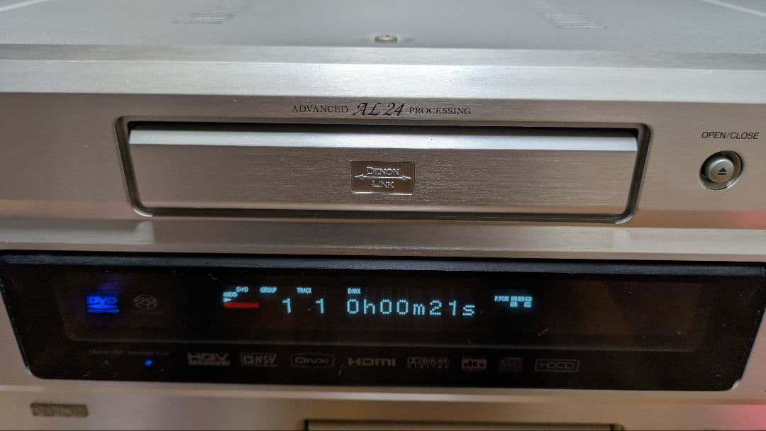 DENON DVD-3930 デノン 動作品 リモコン付 ユニバーサルプレーヤー