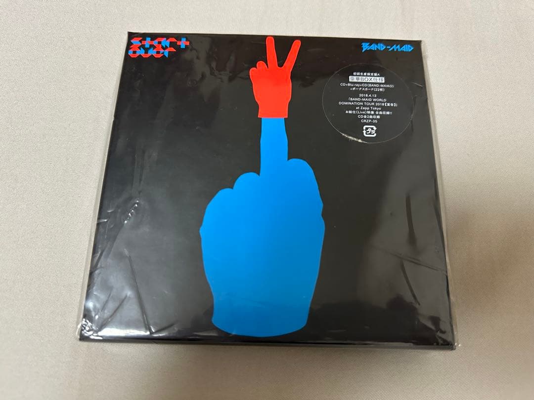 BAND-MAID start over 初回生産限定盤A CD Blu-ray
