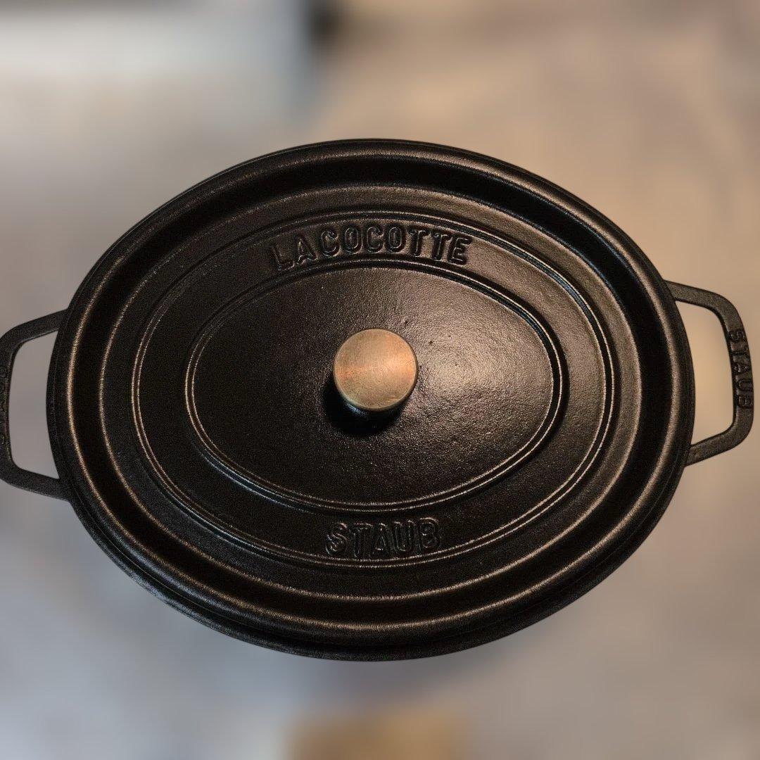気まぐれ値下げ②STAUB ストウブ ココット オーバル 31cm