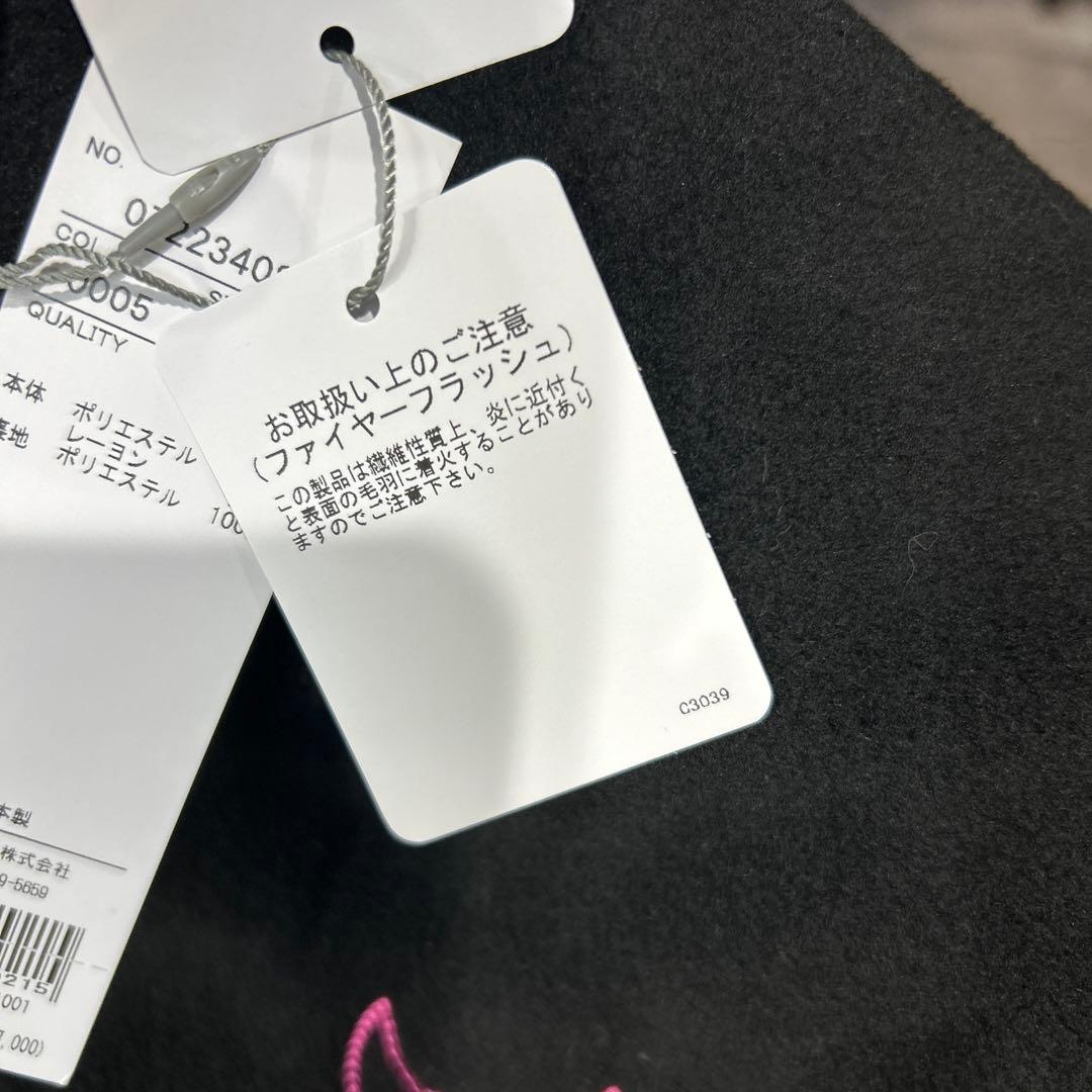 WAACゴルフブラック クロップドセーター