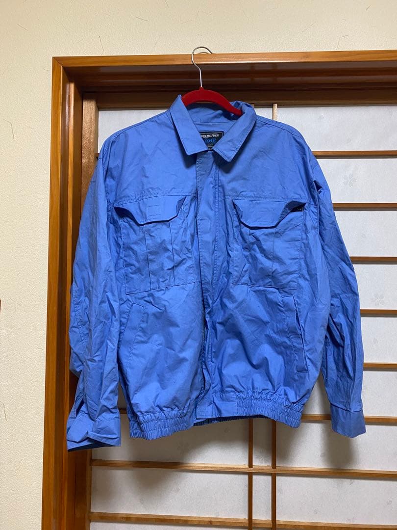 空調服 LL 青色 2枚　ファン、バッテリー付属