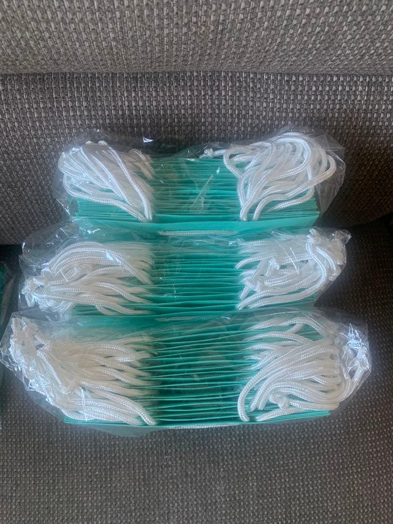 旧型　未使用美品ティファニー ショッピング 紙袋（20x25cm ）30枚セット