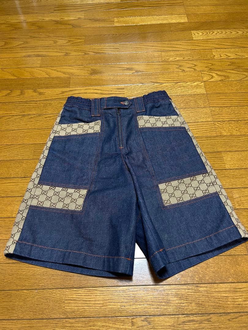 お値下げしましたGUCCI デニムショートパンツ