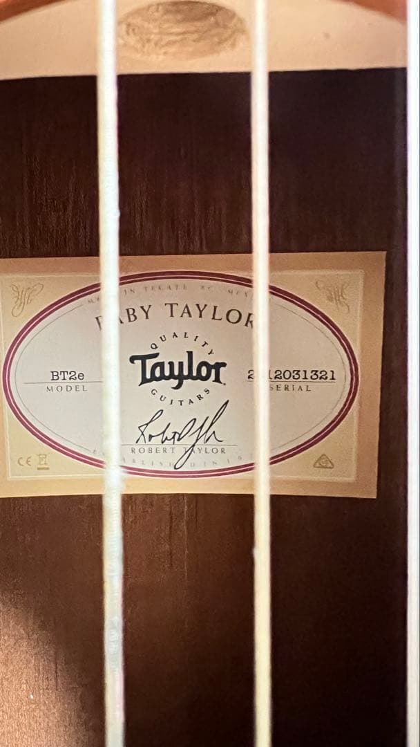 【期間限定大幅値下げ】BT2e Taylor ベイビーテイラー Mahogany