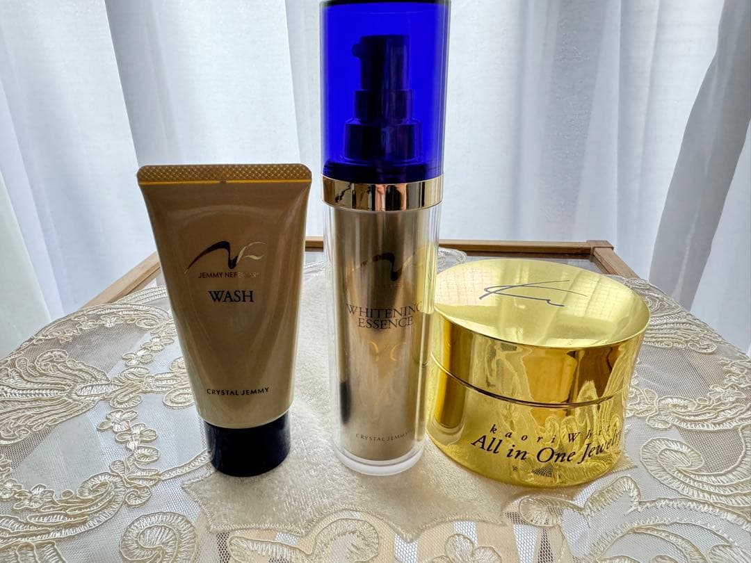 【新品未使用】クリスタルジェミー オールインワン&エッセンスSET