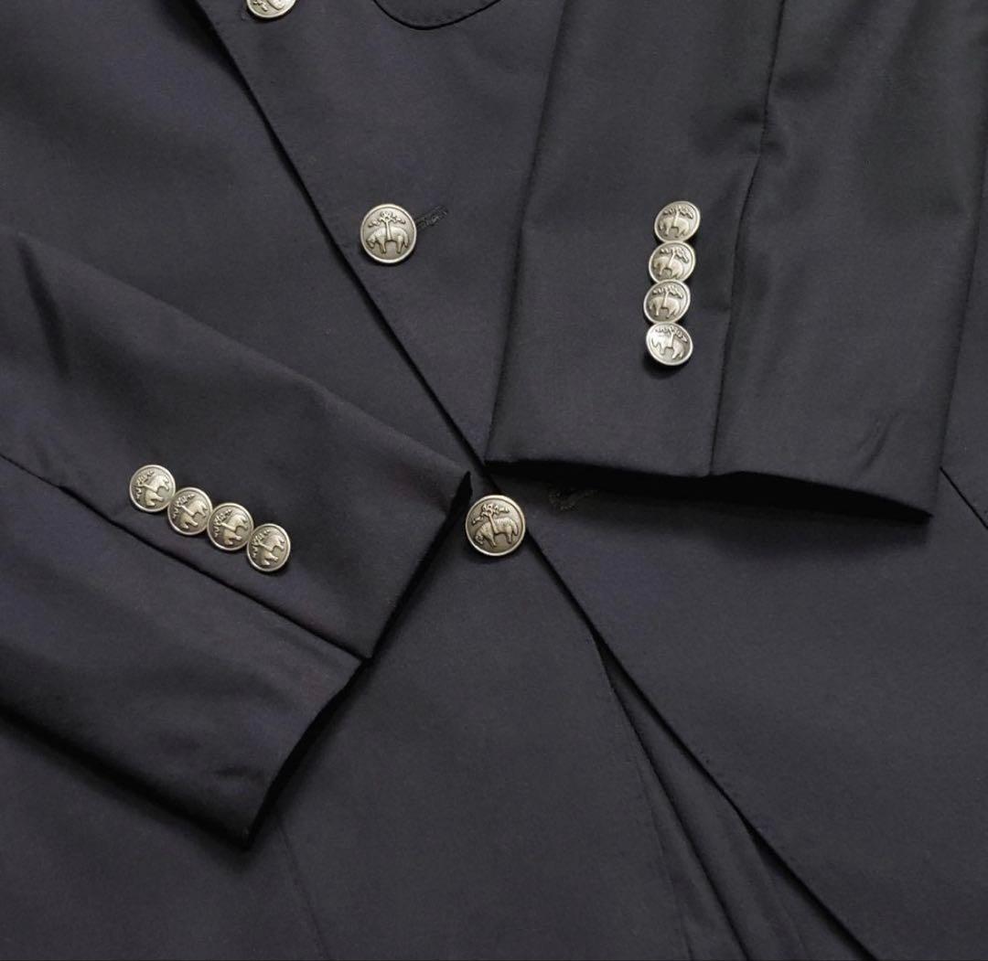 【極希少/USA製】ブルックスブラザーズ 1818 ロロピアーナ 紺ブレ 38R