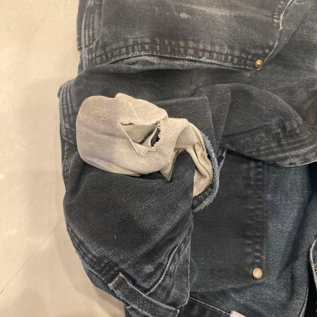 雰囲気抜群 carhartt USA製 ダブルニーペインターパンツ ボロboro