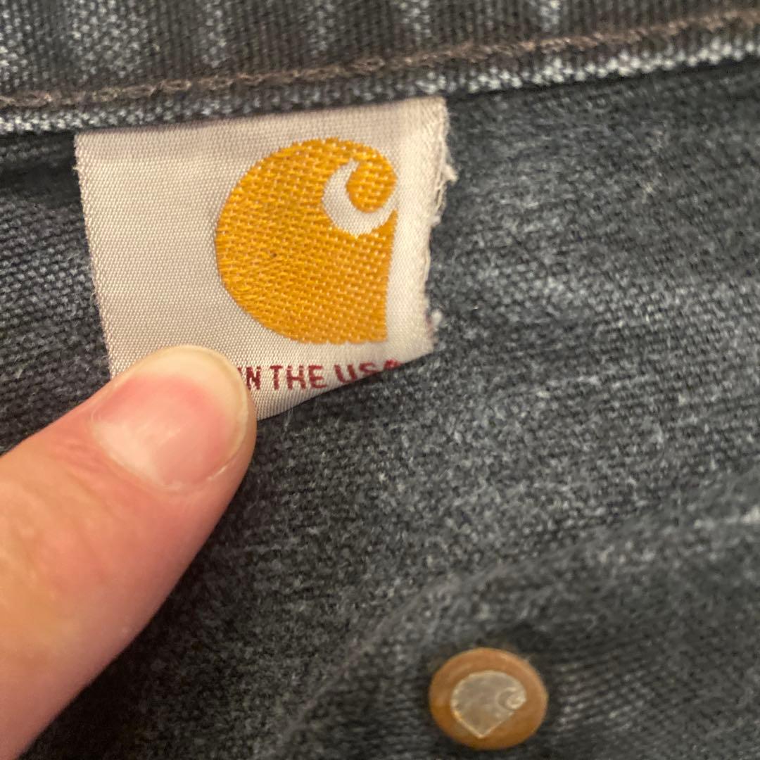 雰囲気抜群 carhartt USA製 ダブルニーペインターパンツ ボロboro