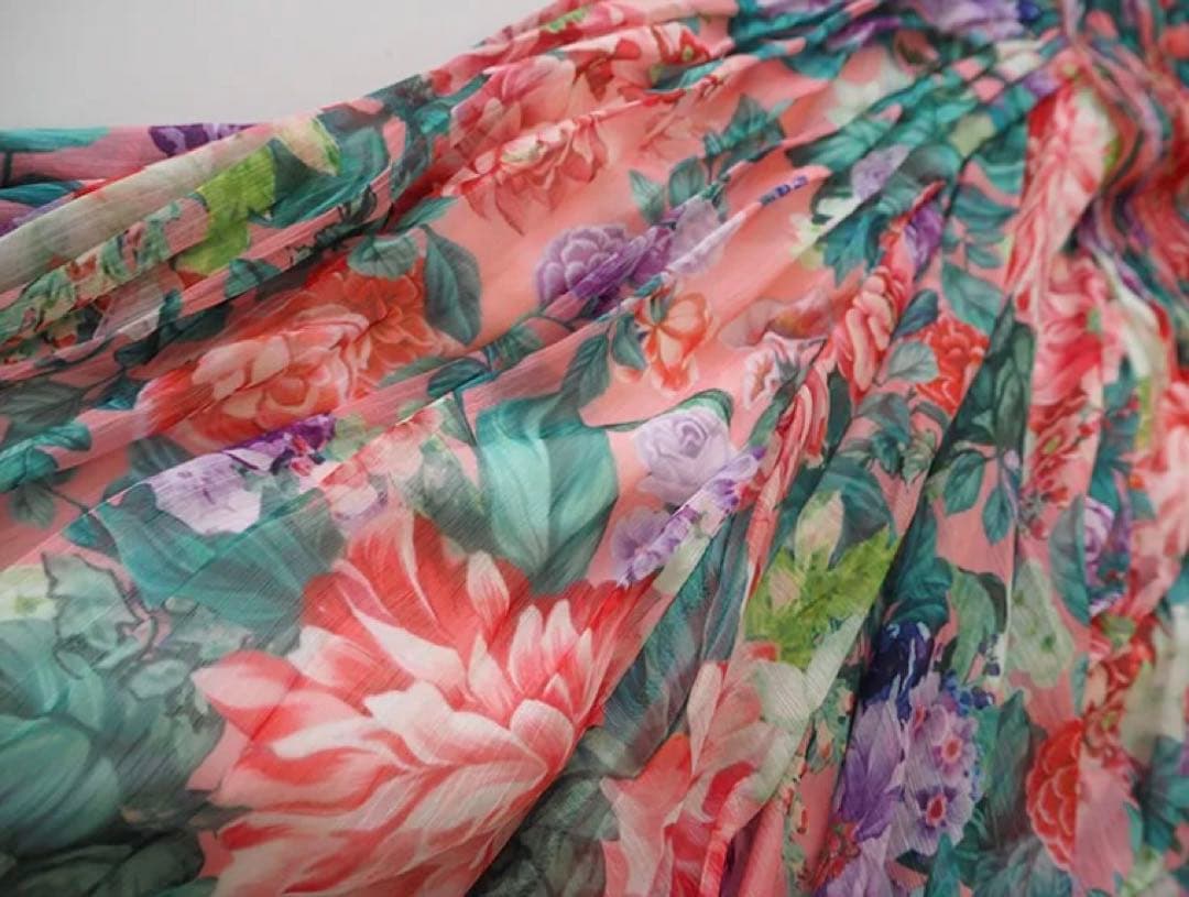 新品タグ付き　タダシショージ　ワンショルダー　ロンドレス　US8