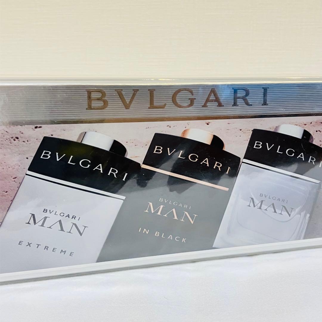 新品　ブルガリ　マン　トラベルコレクション　香水　15ml ３本セット