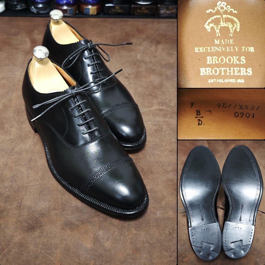 試着のみ　オールデン製　ブルックスブラザーズ　クォーターブローグ