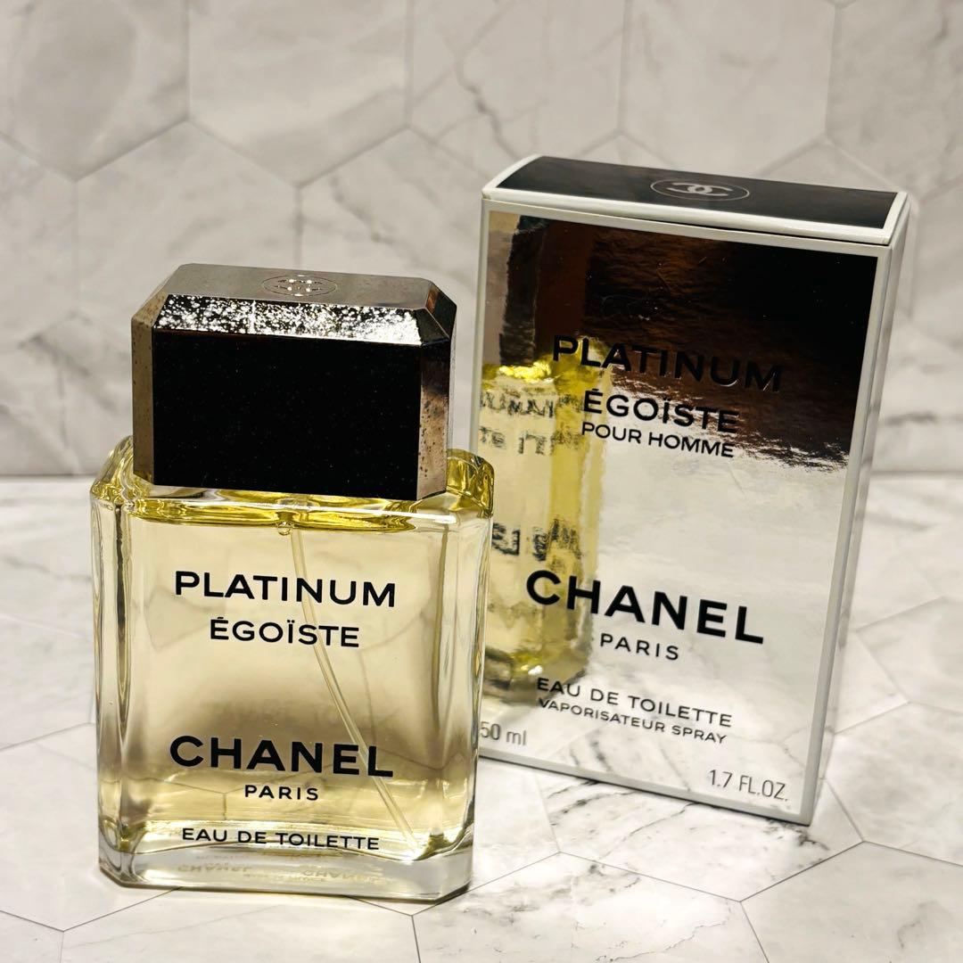 【美品】CHANELシャネル エゴイスト プラチナム 50ml フレグランス