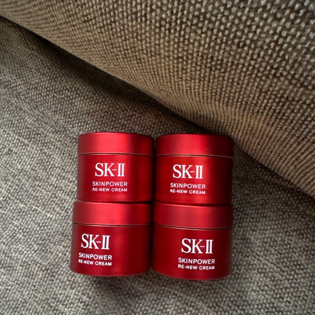 SK-II スキンパワーリニュークリーム15g×４個