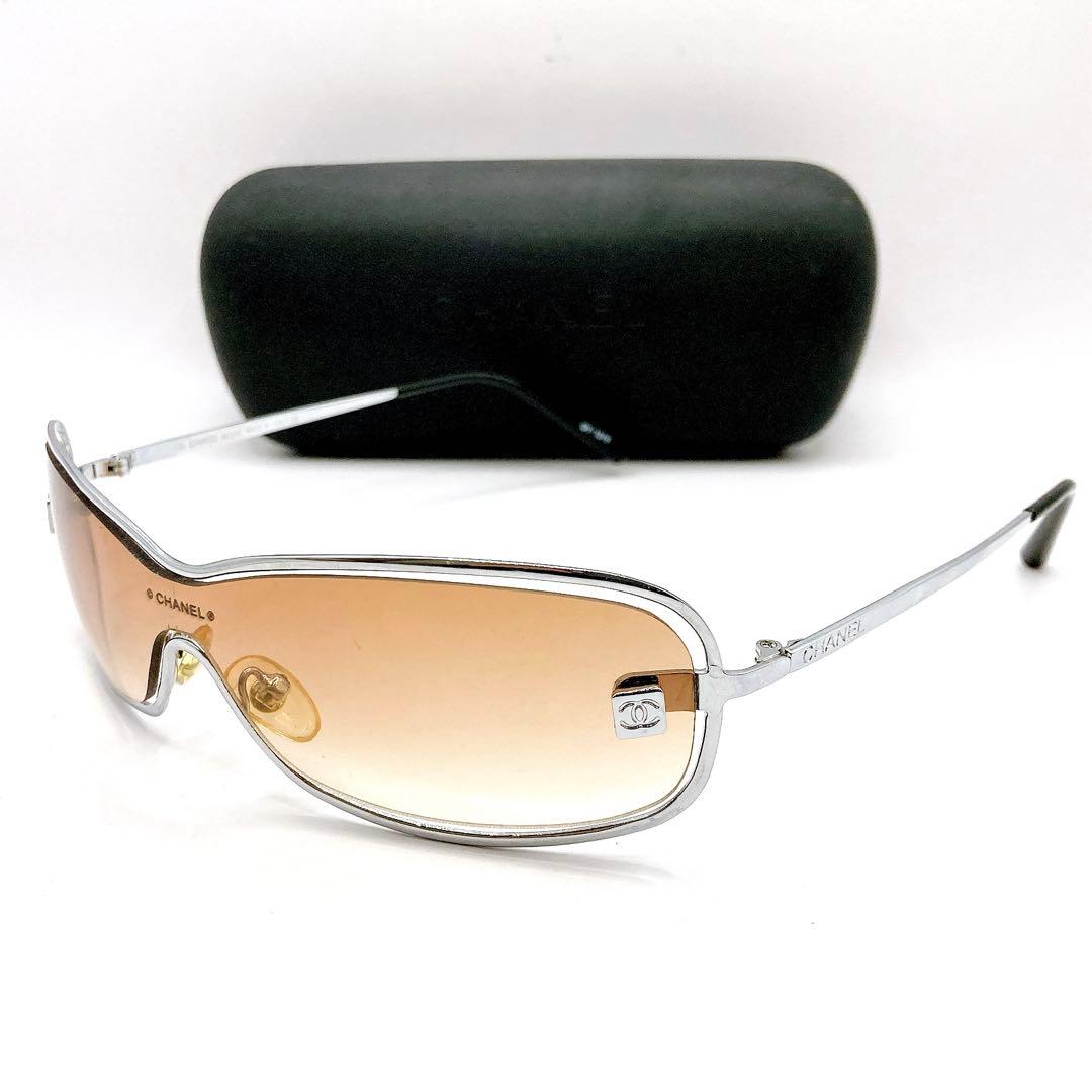 極美品✨CHANEL シャネル サングラス ココマーク 度なし ケース付き