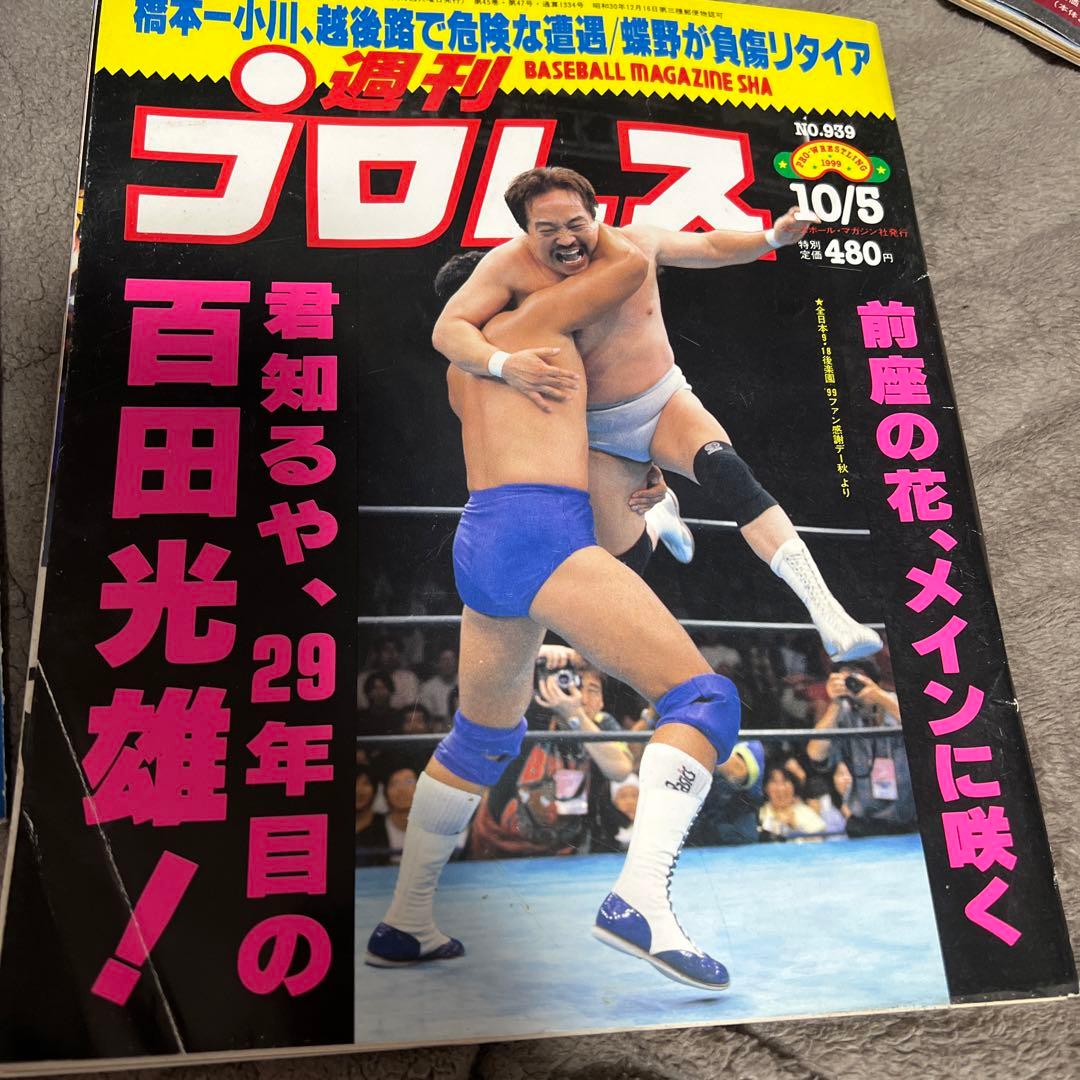 週間ゴング15冊＋週間プロレス1冊　計16冊セット
