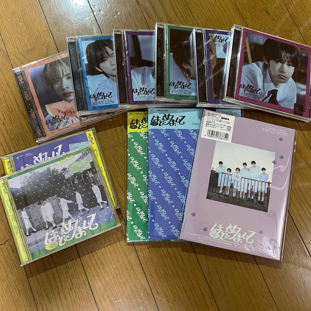 tws CD はじめまして ユニバ A B ソロ Weverse トレカなし