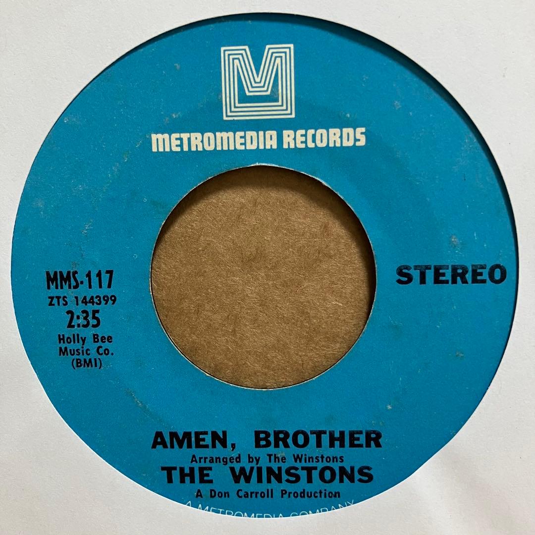 【7インチ】Winstons / Amen Brother アーメンブレイク