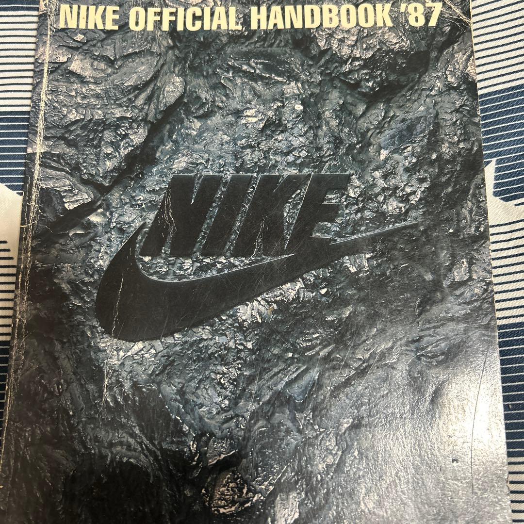 NIKE ナイキ オフィシャルハンドブック1987年 ナイキジャパン発行激レア