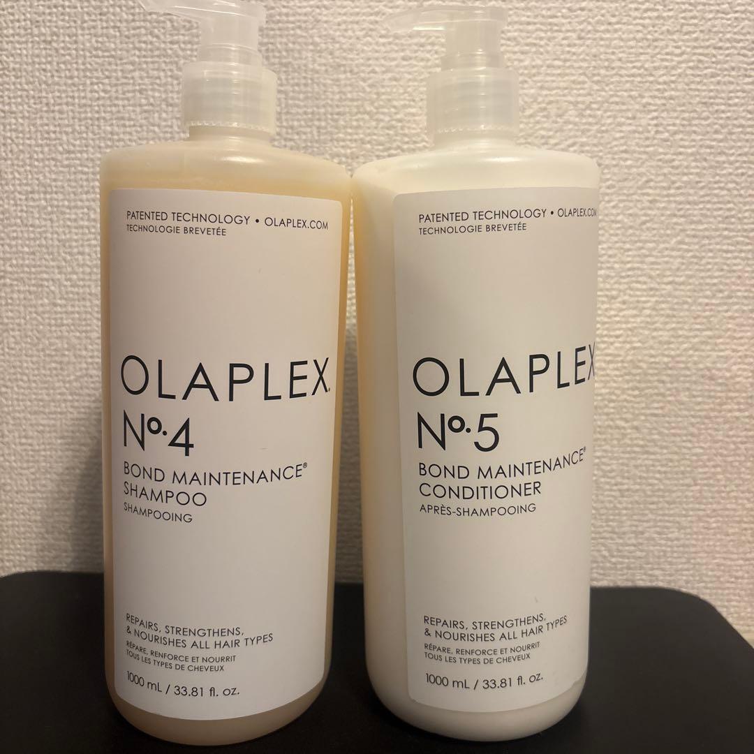 OLAPLEX No.4シャンプー1000とNo.5コンディショナー1000