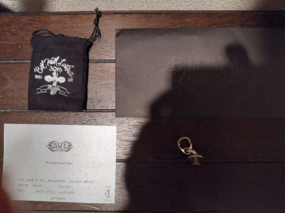 ビルウォールレザー　ウォレットリング