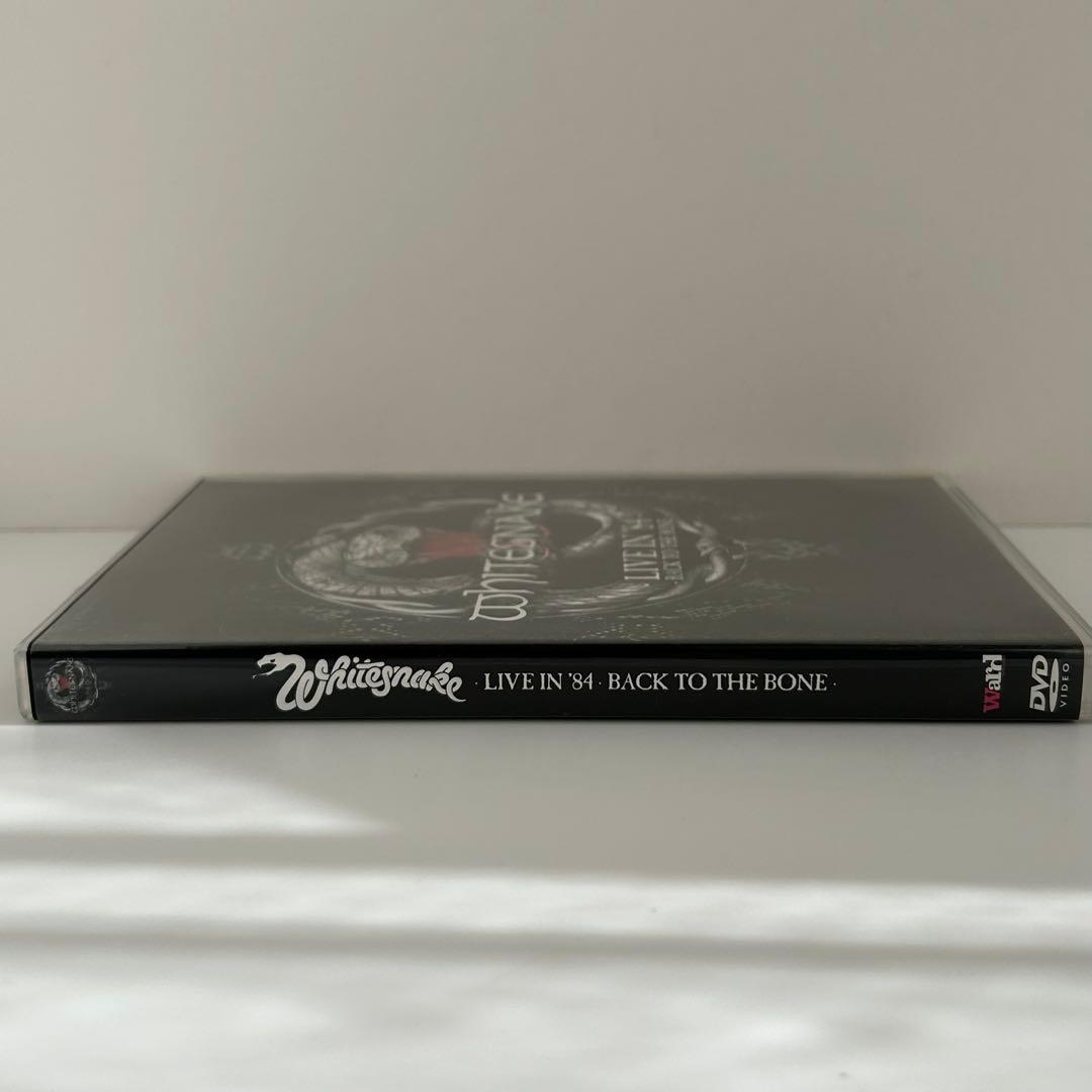 ミュージック WHITESNAKE LIVE IN '84 BACK TO THE BONE