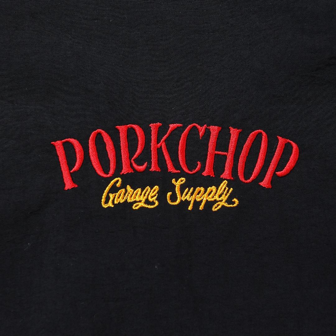 PORKCHOP ナイロンジャケット ブラック　Lサイズ