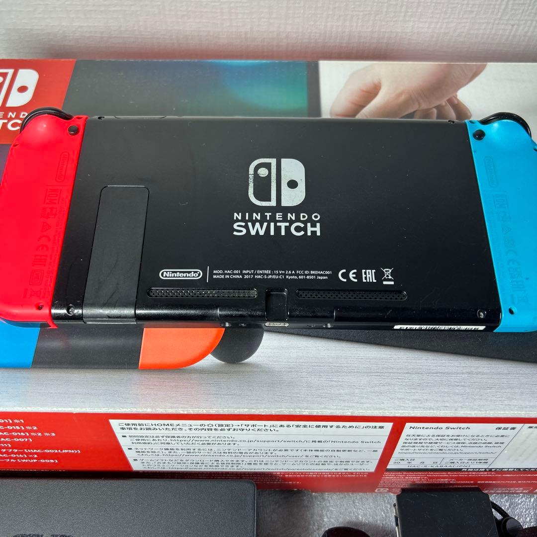 【箱付】ニンテンドースイッチ 本体 HAC-001 動作確認済