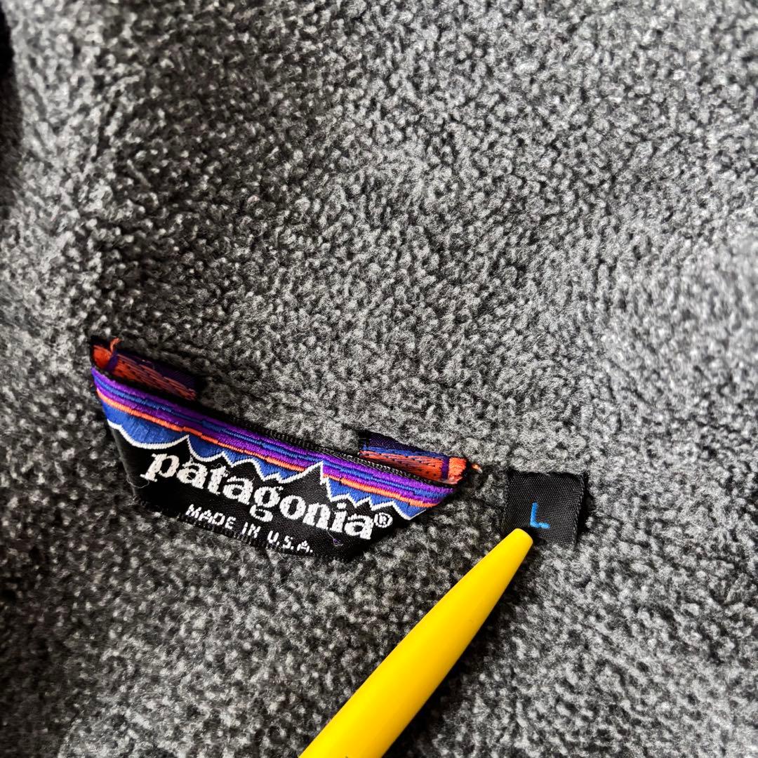 ユ*チ様 80s USA製 Patagonia パタゴニア シェルドシンチラ　L