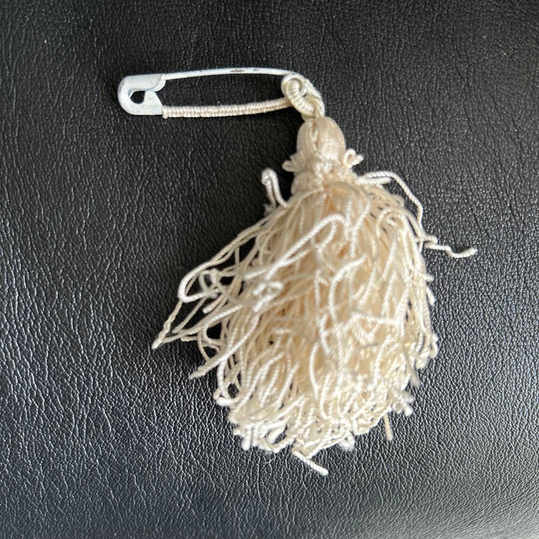 ナンバーナイン フリンジブローチ 安全ピン　ソロイスト