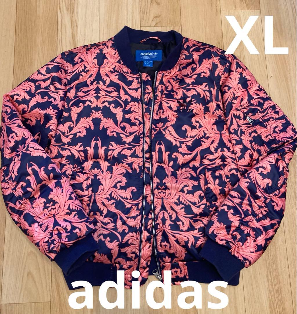 adidas originals XL レディース　ボンバージャケット ブルゾン