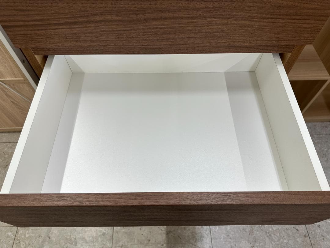 ニトリ　チェスト　6段　クエス60　ブラウン