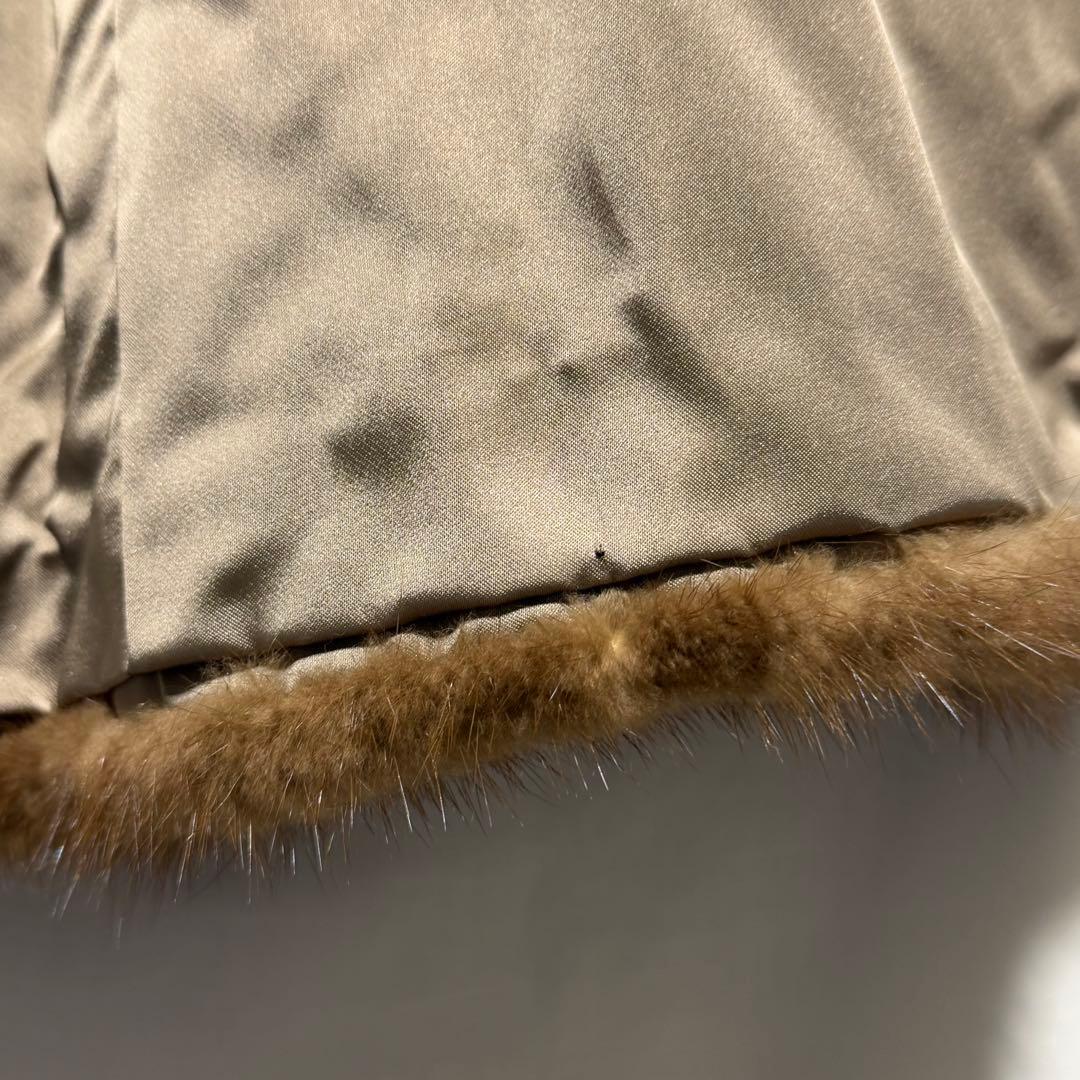 Belle Viaon SAGA MINK デミバフミンク ファーコート 本毛皮