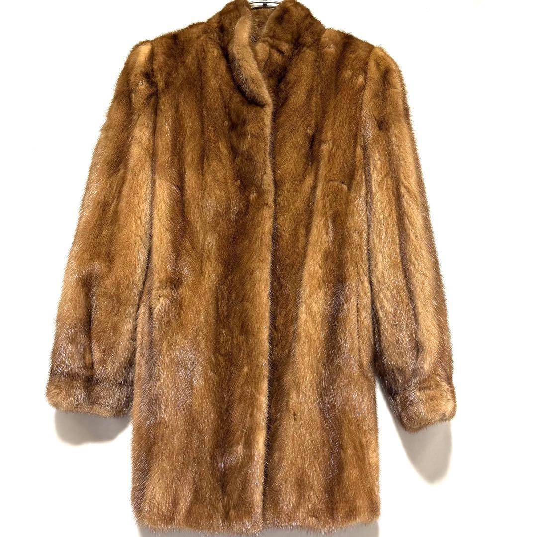 Belle Viaon SAGA MINK デミバフミンク ファーコート 本毛皮