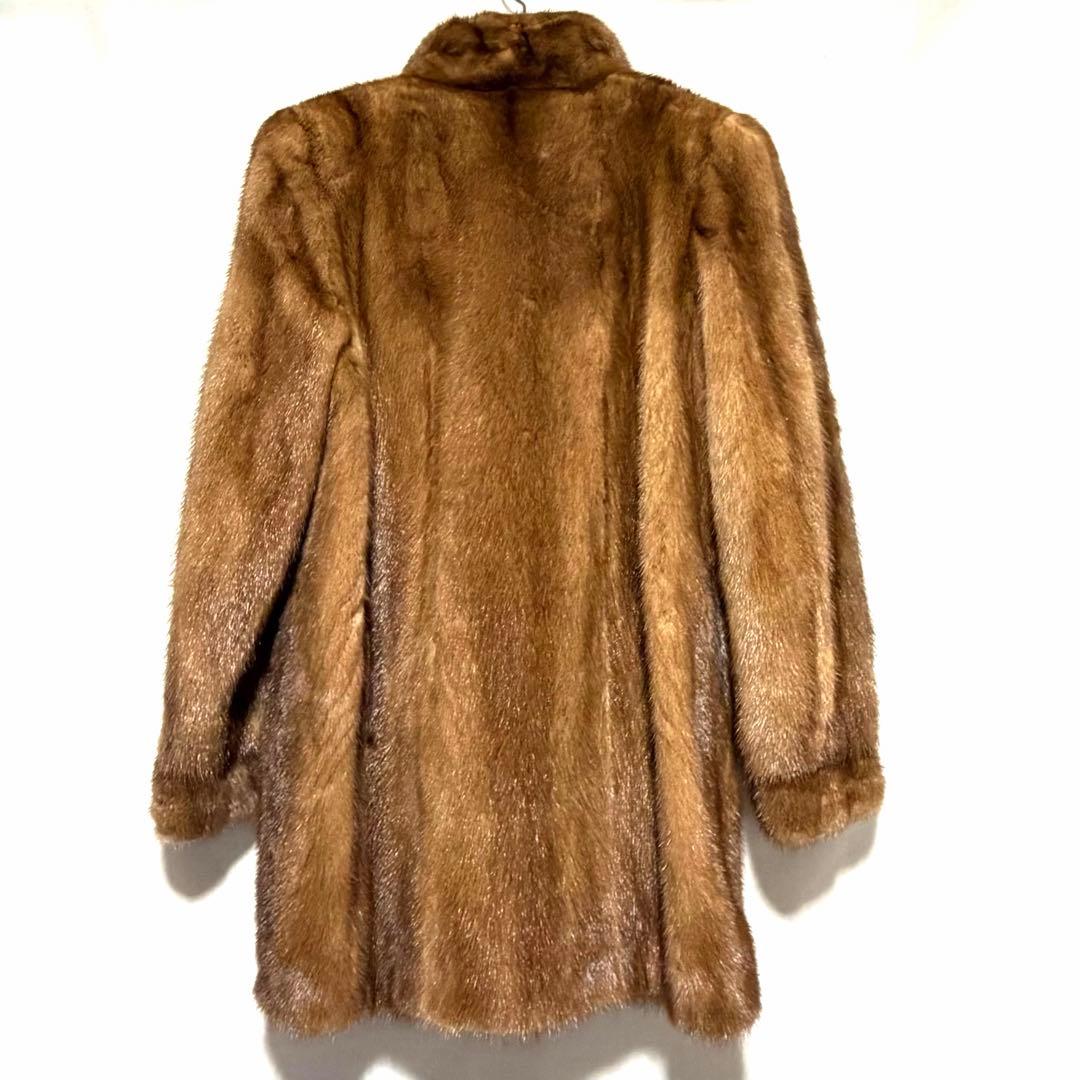 Belle Viaon SAGA MINK デミバフミンク ファーコート 本毛皮