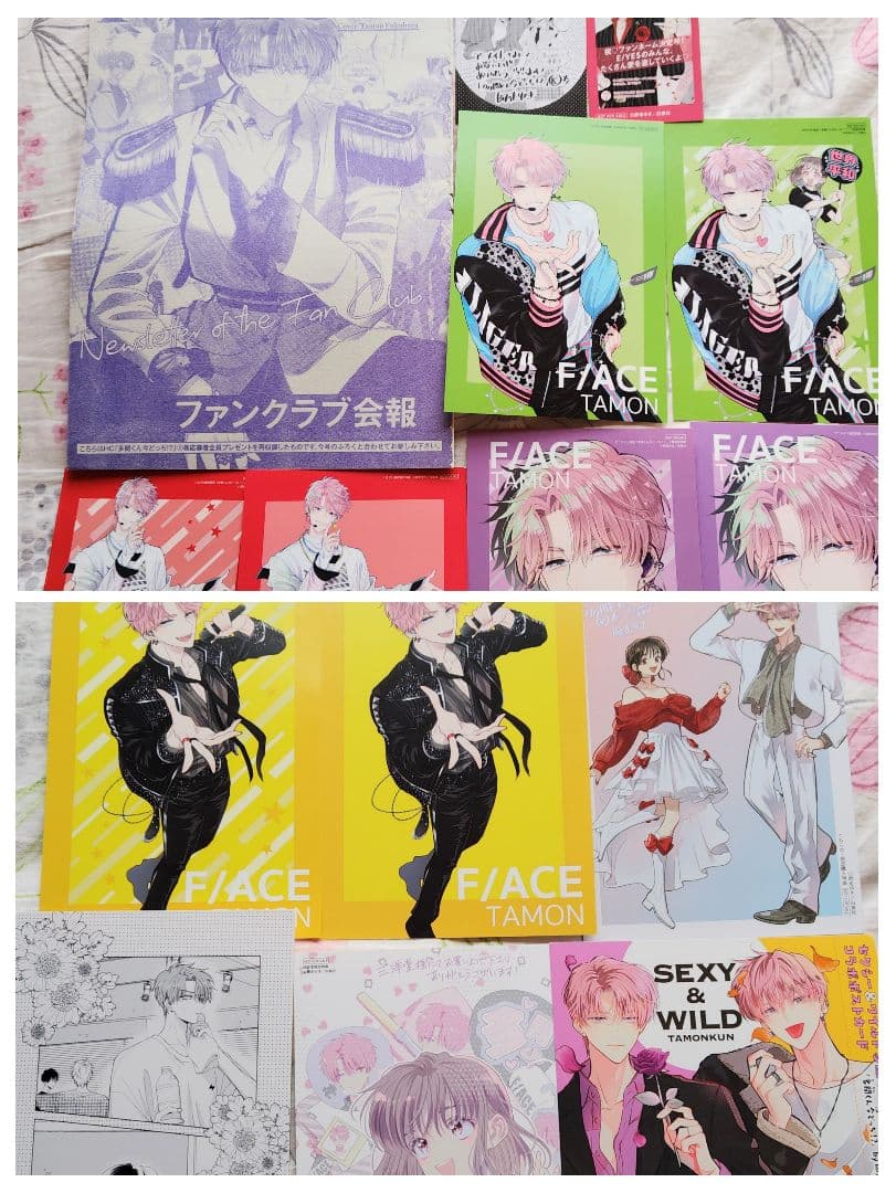 多聞くん今どっち　師走ゆき　カード　ポストカード　花とゆめ