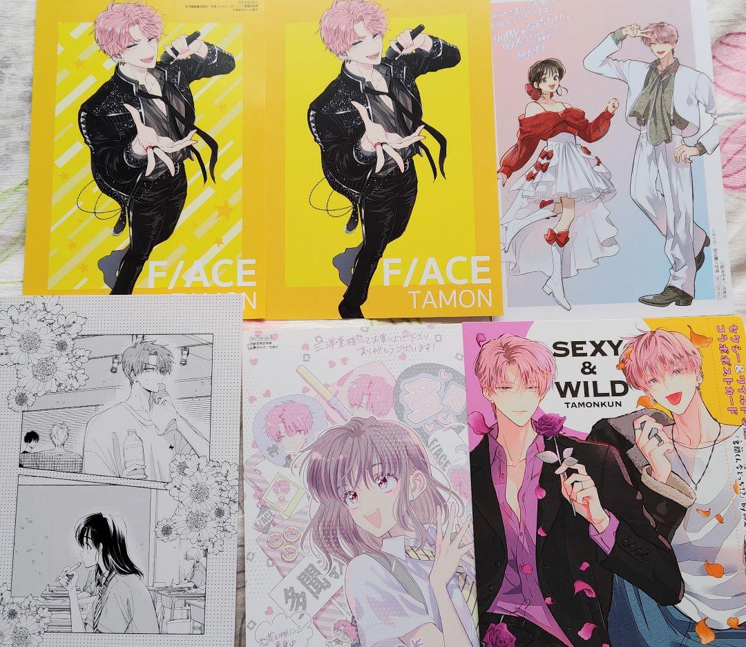 多聞くん今どっち　師走ゆき　カード　ポストカード　花とゆめ