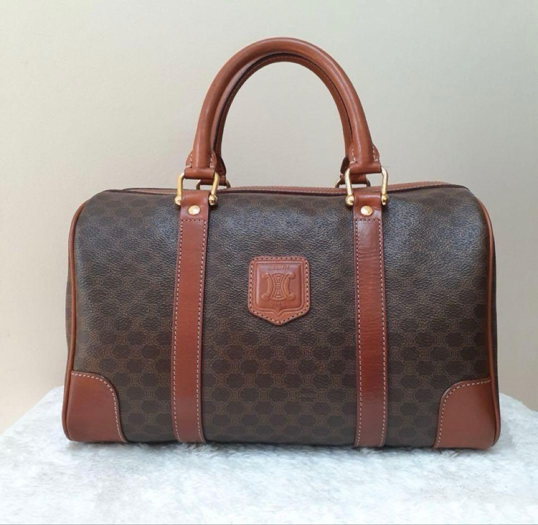 値下げ中！CELINE セリーヌ　トリオンフ　ミニボストンバッグ　マカダム