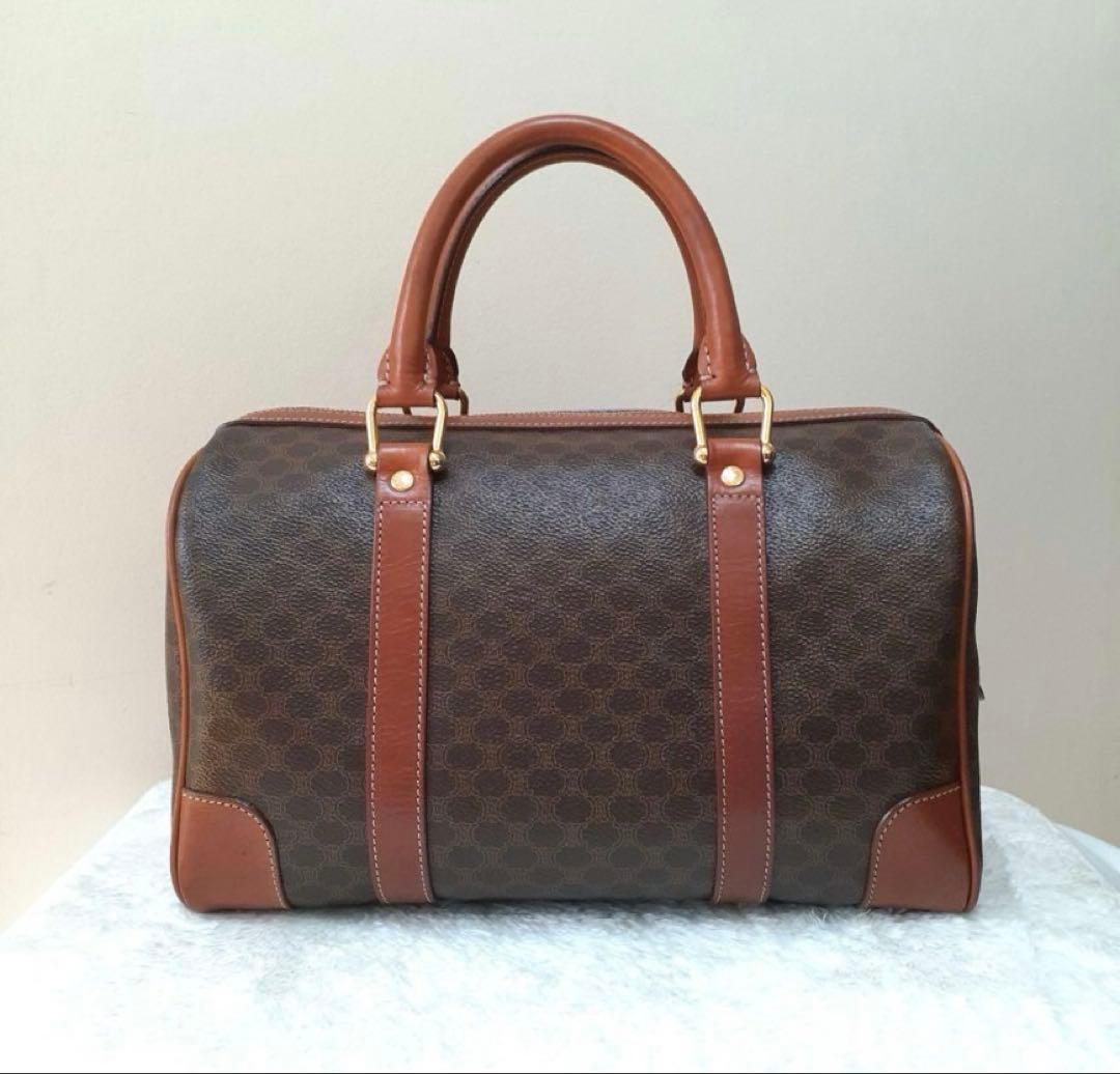 値下げ中！CELINE セリーヌ　トリオンフ　ミニボストンバッグ　マカダム