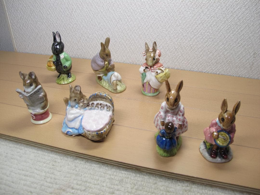 ロイヤル ドルトン バニキンズ　ビアトリクス ポター ピーター ラビット ７点