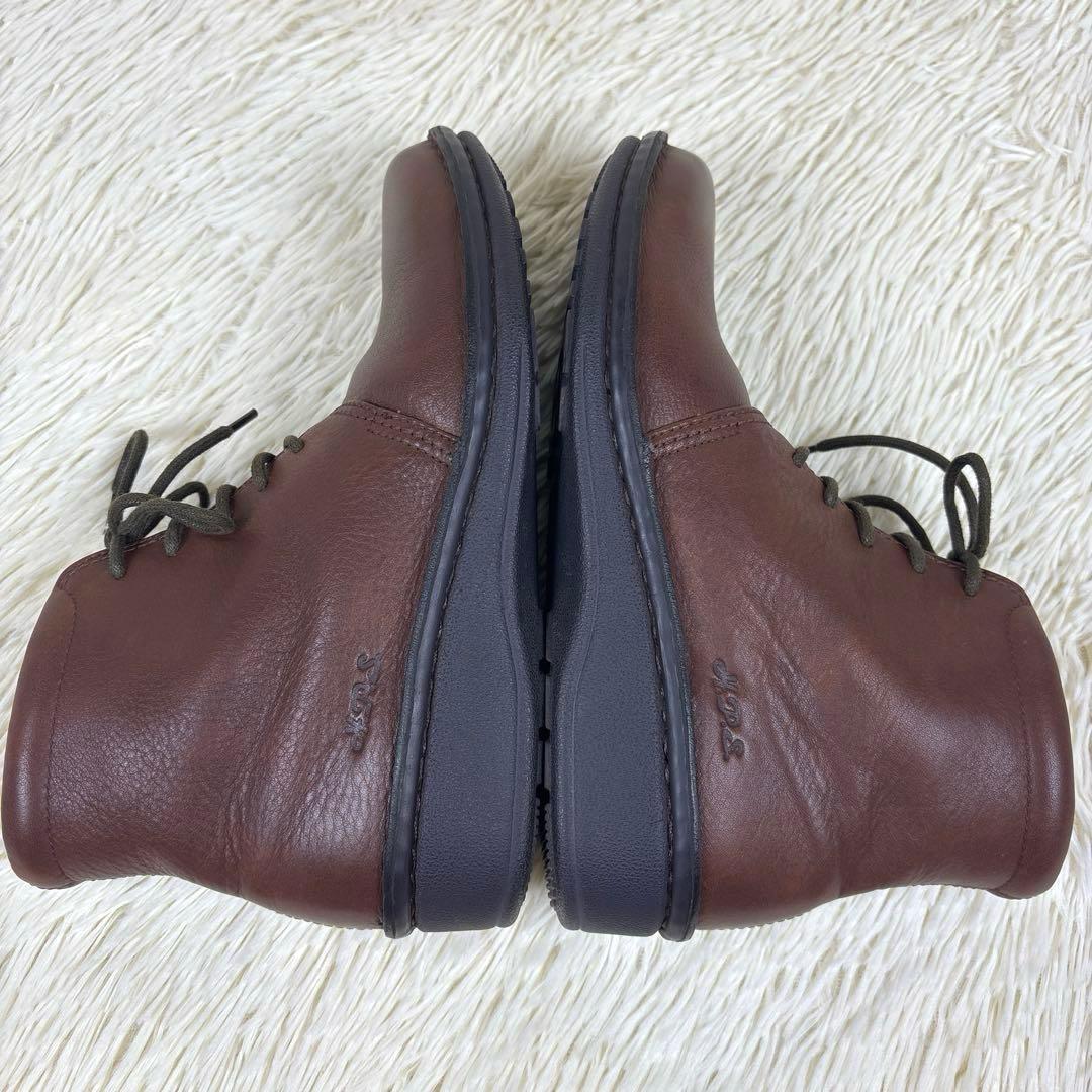 HPS、ショートブーツ、本革、サイドジップ、外反母趾、健康靴