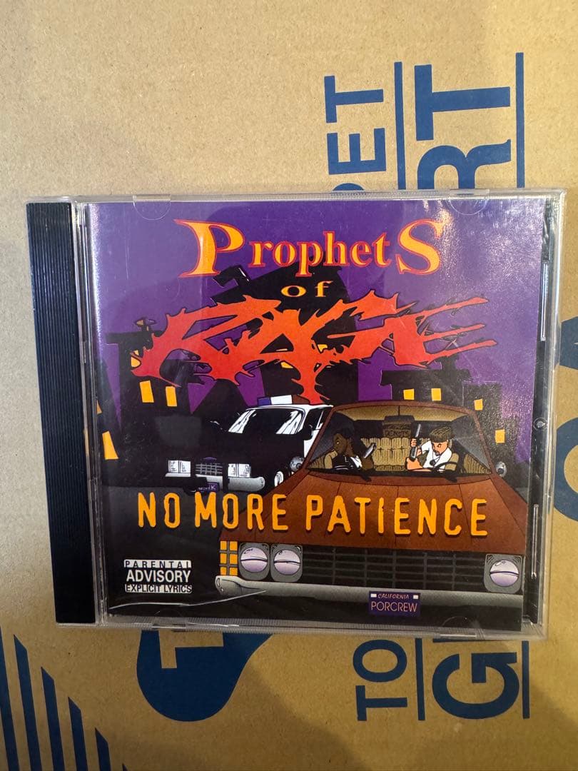 洋楽 prophets of rage /no more patience g-rap