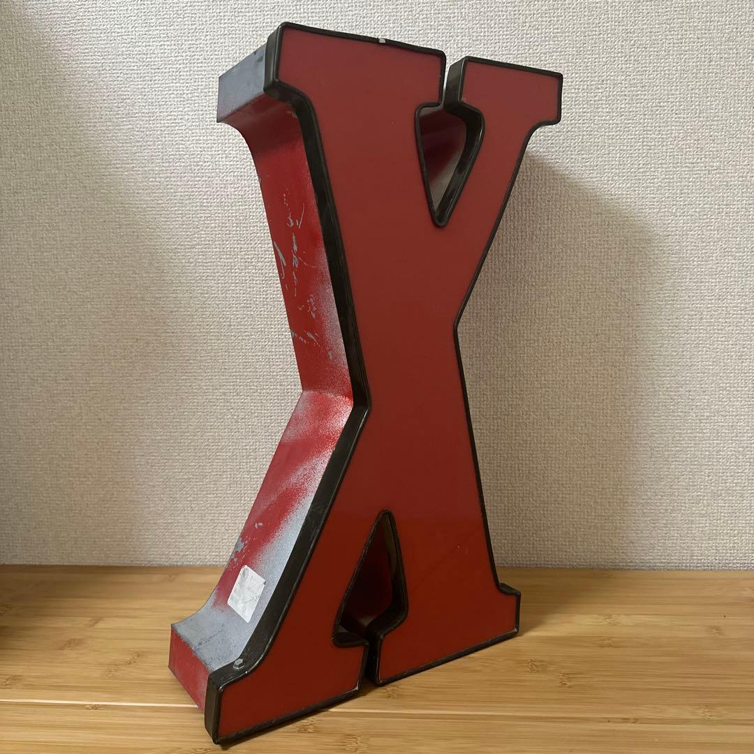 送料込！「ヴィンテージ、アルファベット、看板」