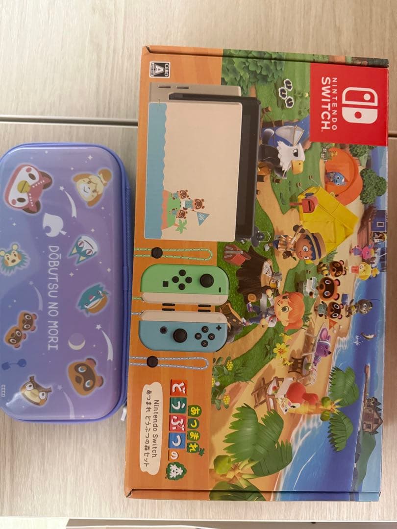 Nintendo Switch あつ森本体 グリーン/ブルー