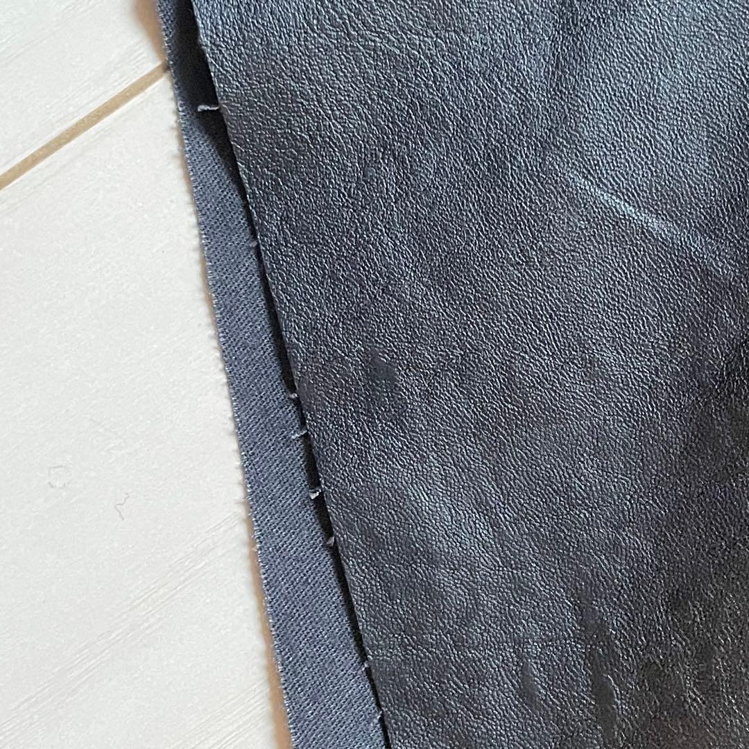 MM6 メゾン マルジェラ フェイクレザー ショーツ ハーフ ショート パンツ