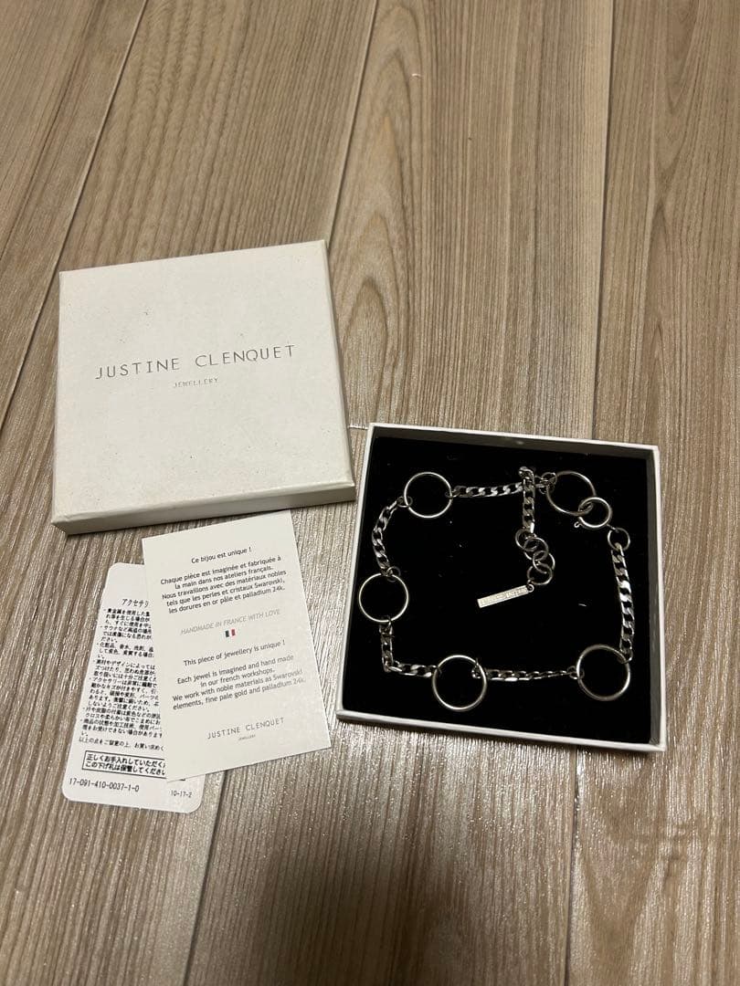 JUSTINE CLENQUET ジュスティーヌクランケ ネックレス シルバー