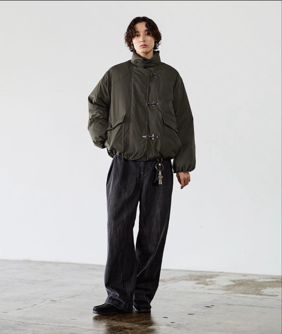 週末限定価格 Bleme ファイヤーマン ボリューム 中綿ブルゾン