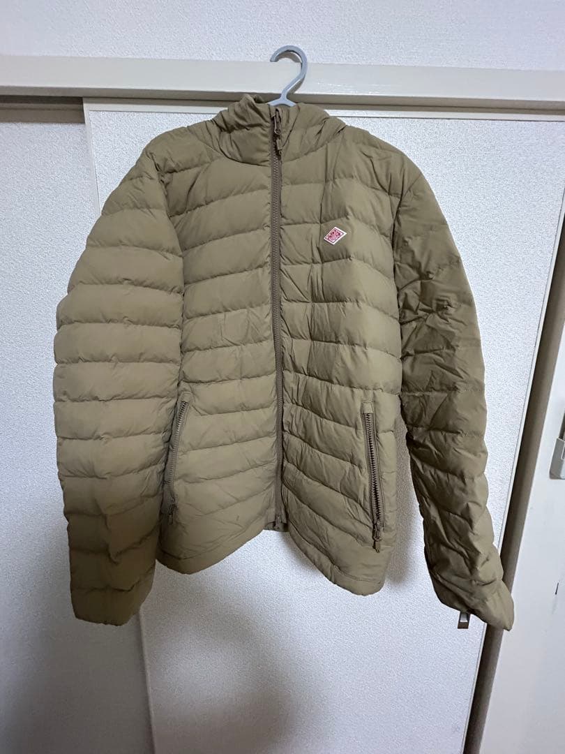 【値下げ明日まで】DANTON ダウンジャケット Mサイズ ベージュ