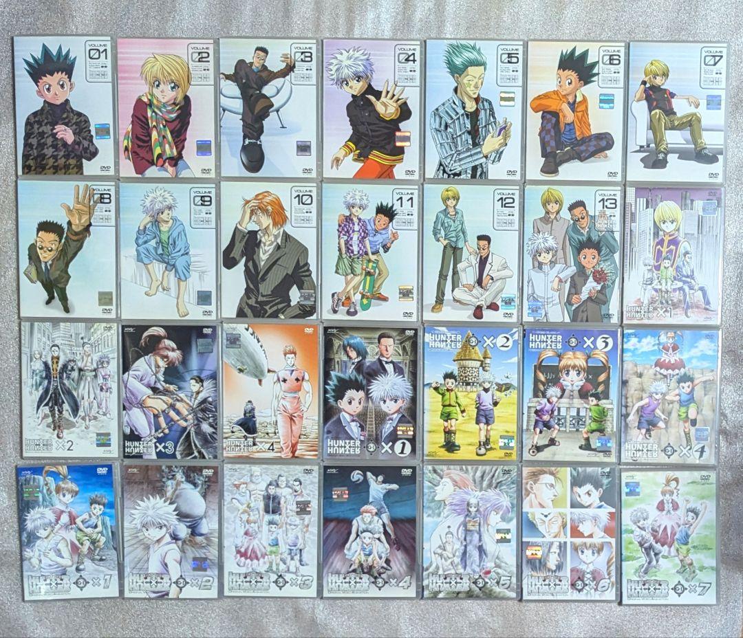 HUNTERXHUNTER　DVD　レンタル　アニメ　TV ハンターハンター