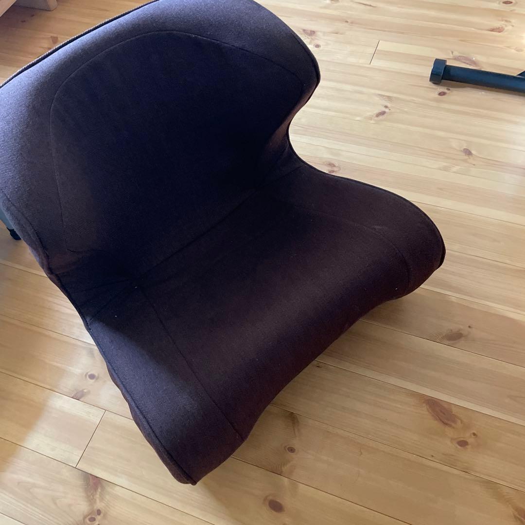 ダークブラウン リラックスチェア　スタイルドクターチェア　ブラウン